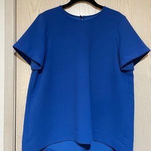 MADEWELL | Blue T-shirt Blouse